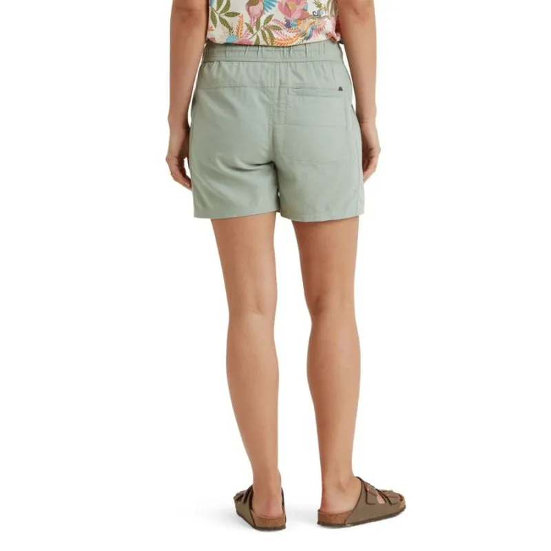 Sherpa Palmo Women's Shorts in Celery-5
