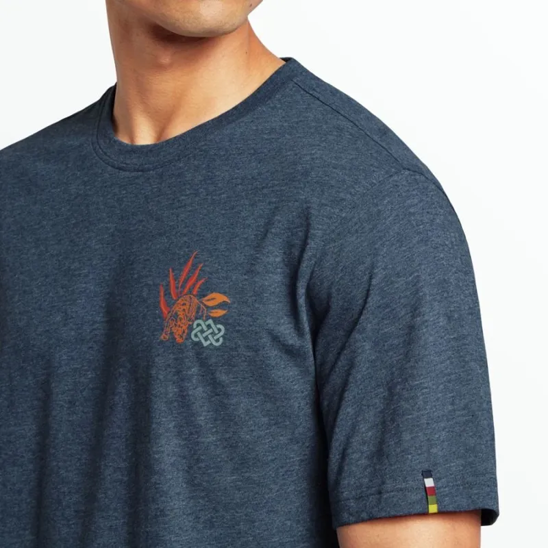 Sherpa Purpose Men's Tee in Neelo Blue-4