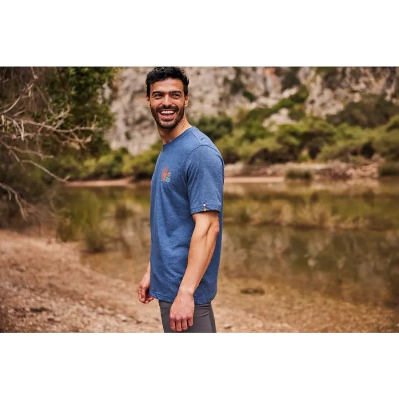 Sherpa Purpose Men's Tee in Neelo Blue-8