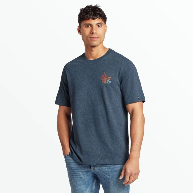 Sherpa Purpose Men's Tee in Neelo Blue-2
