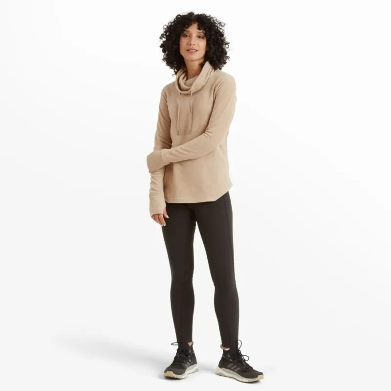 Sherpa Rolpa Women's Fleece Pullover in Bardiya Sand-4