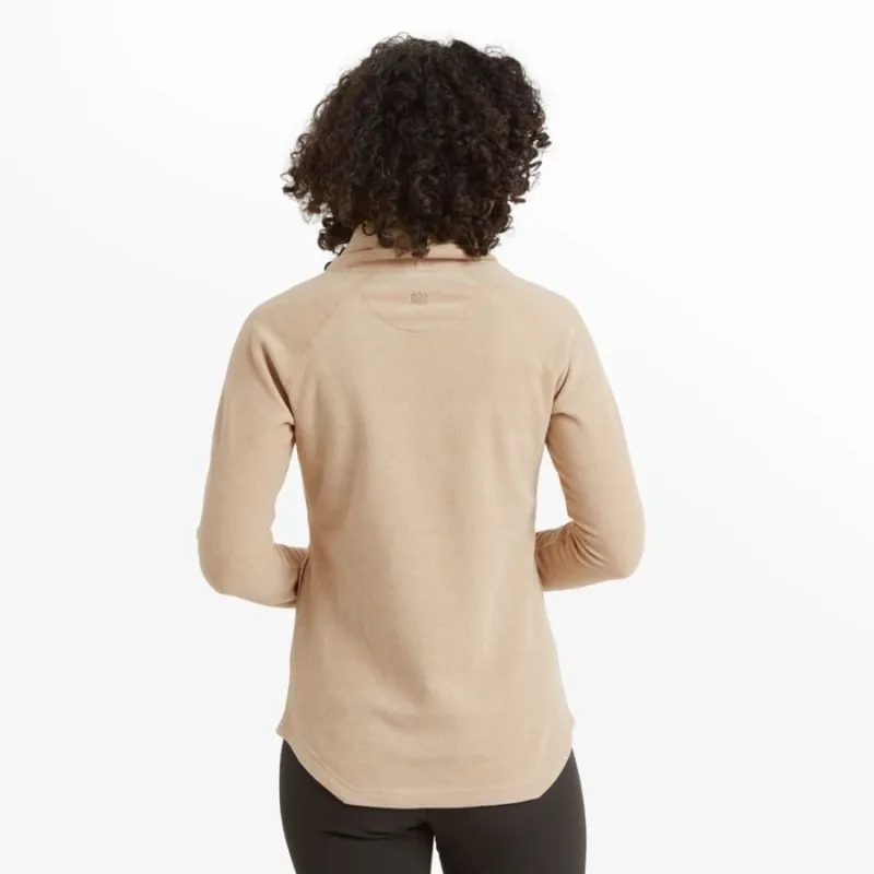 Sherpa Rolpa Women's Fleece Pullover in Bardiya Sand-3