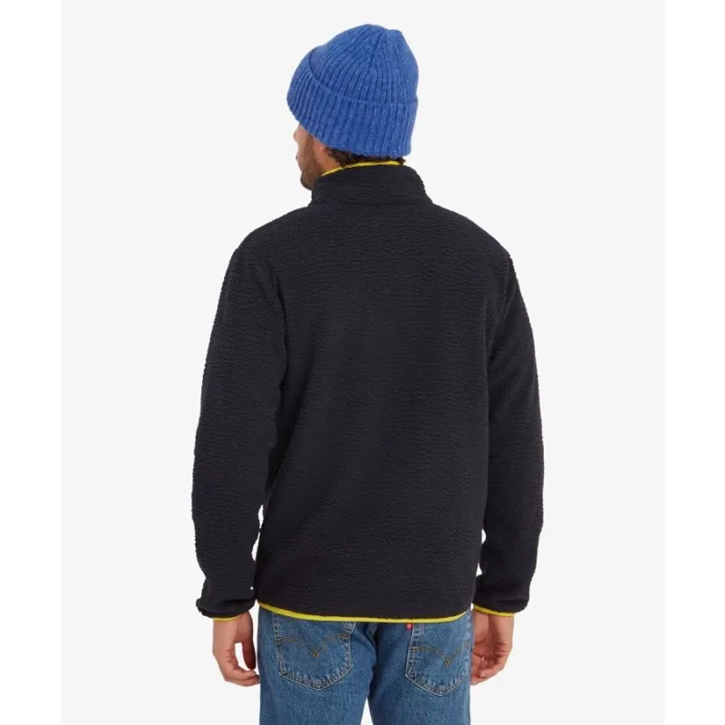 Sherpa Tarcho Full Zip Fleece in Black-3