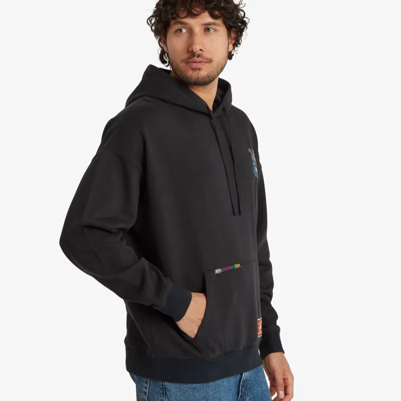 Sherpa Tarcho Mask Unisex Hoodie Sweatshirt in Black-4