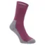 Silverpoint Comfort Hiker Socks in Ibis Rose