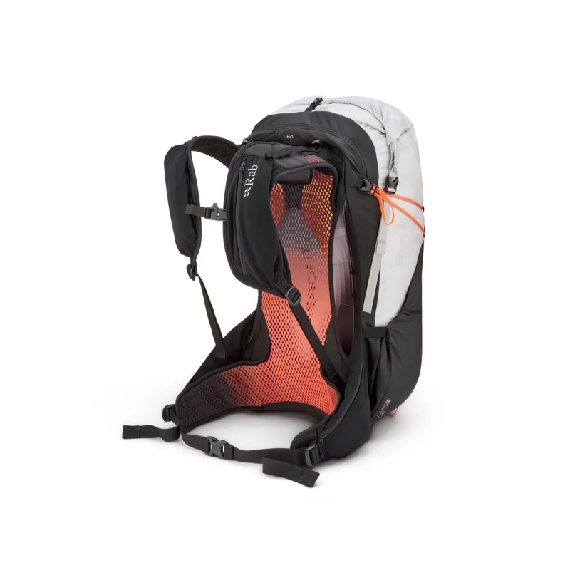 Rab Syclon XP 40L Pack in Black-Dark Pewter-1