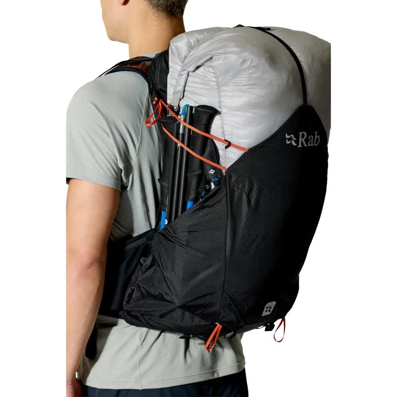 Rab Syclon XP 40L Pack in Black-Dark Pewter-9