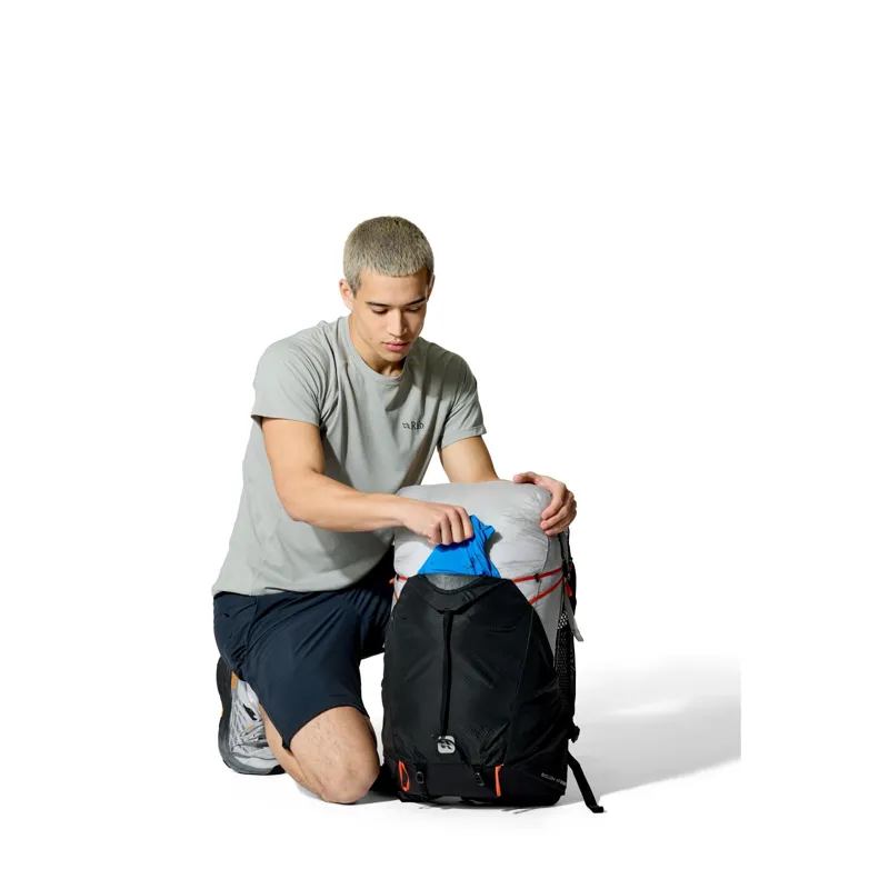 Rab Syclon XP 40L Pack in Black-Dark Pewter-13