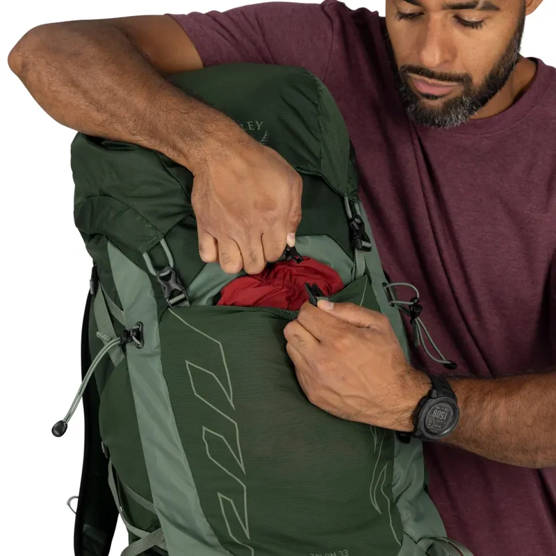 Osprey Talon 33 Backpack in Phantom Grey/Dark Charcoal-9