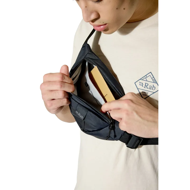 Rab Tygen 2L Belt Pack 2L in Black-4