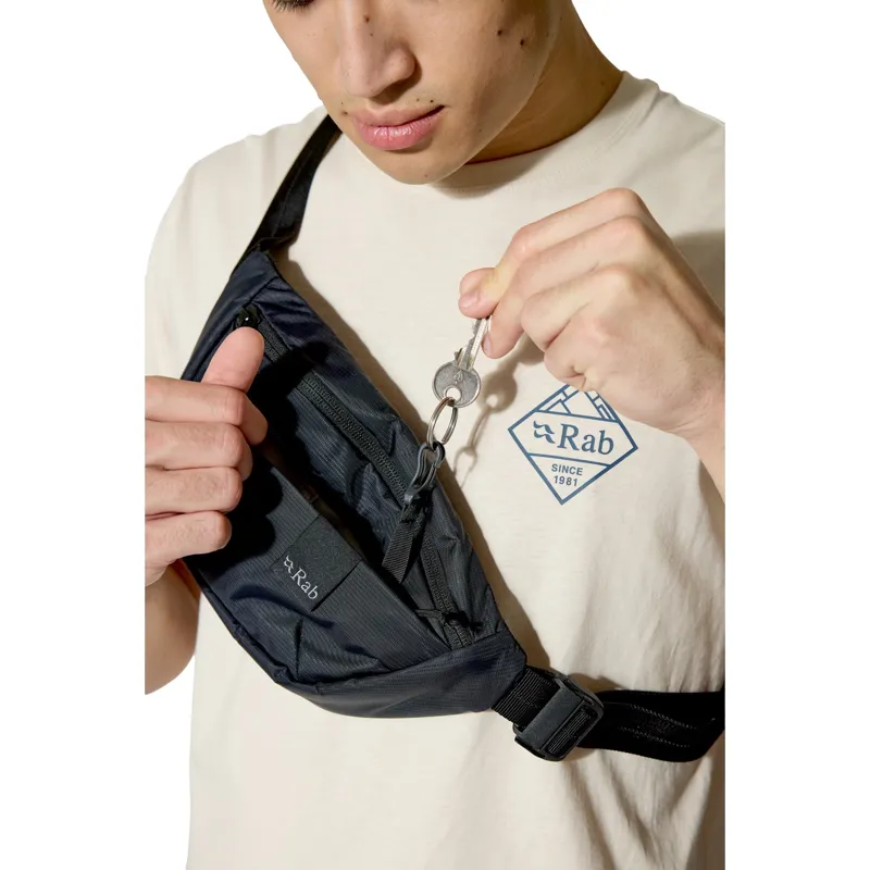 Rab Tygen 2L Belt Pack 2L in Black-5