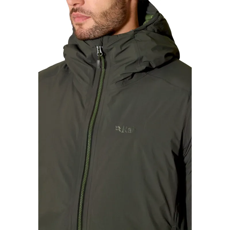 Rab Men's Valiance Waterproof Down Jacket in Black-13