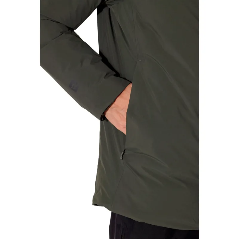 Rab Men's Valiance Waterproof Down Jacket in Black-12