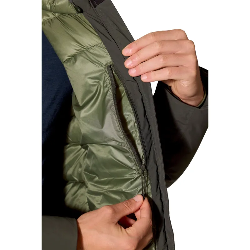 Rab Men's Valiance Waterproof Down Jacket in Black-6