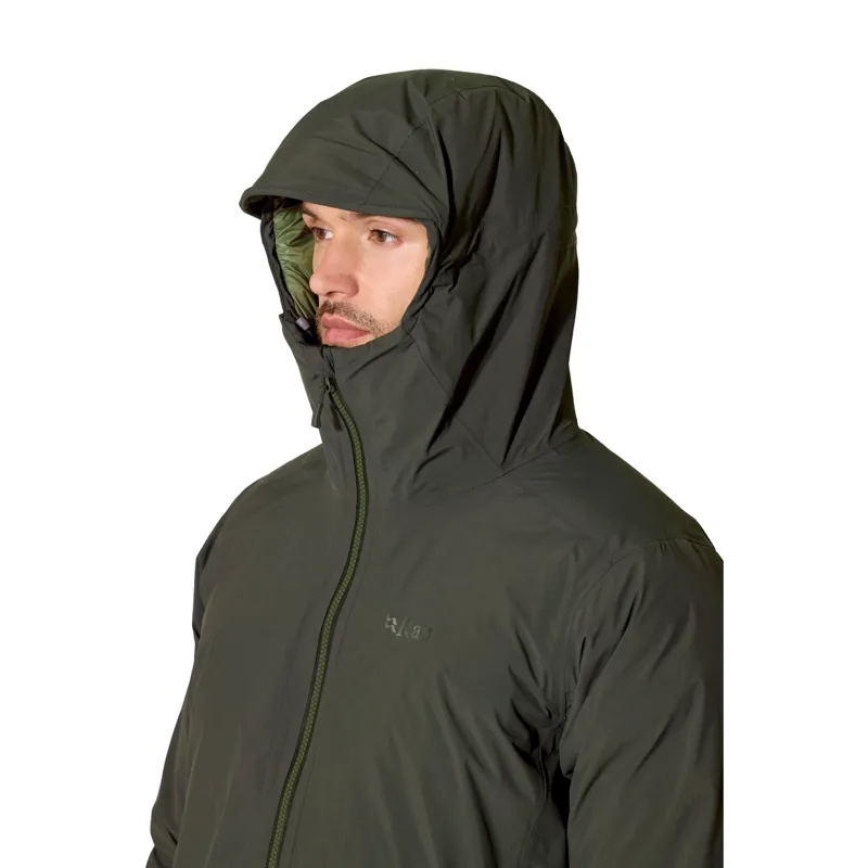 Rab Men's Valiance Waterproof Down Jacket in Black-5