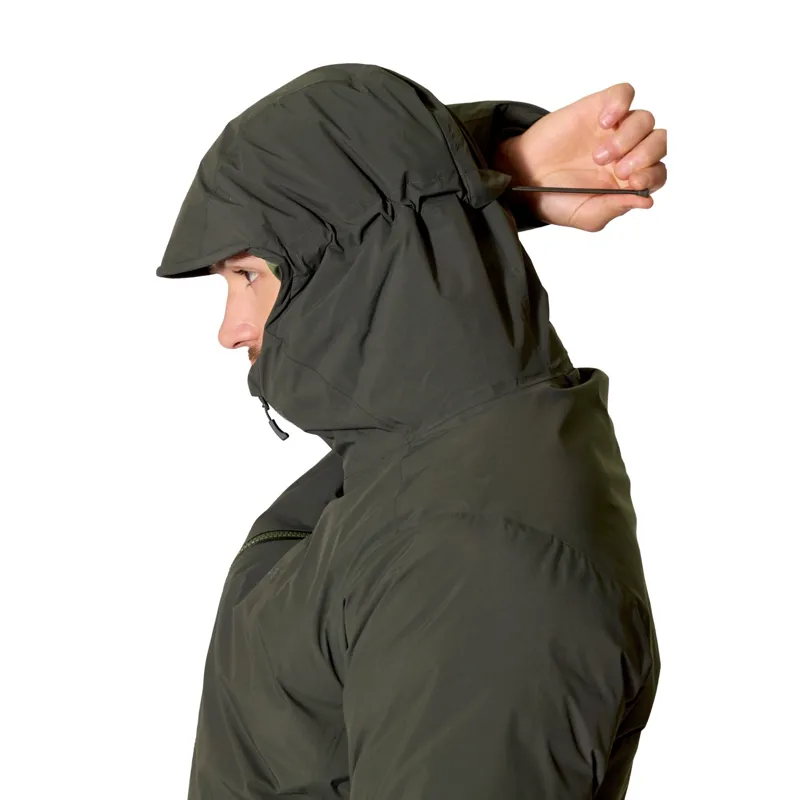 Rab Men's Valiance Waterproof Down Jacket in Dark Army-6