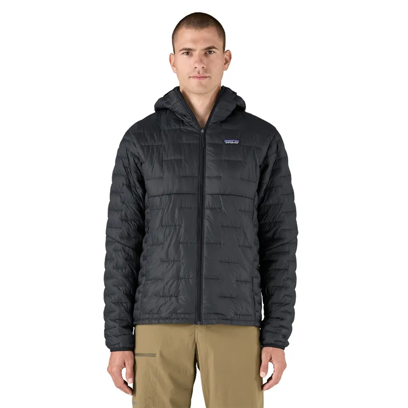 Patagonia Micro Puff Hoody Mens Jacket in Black-2