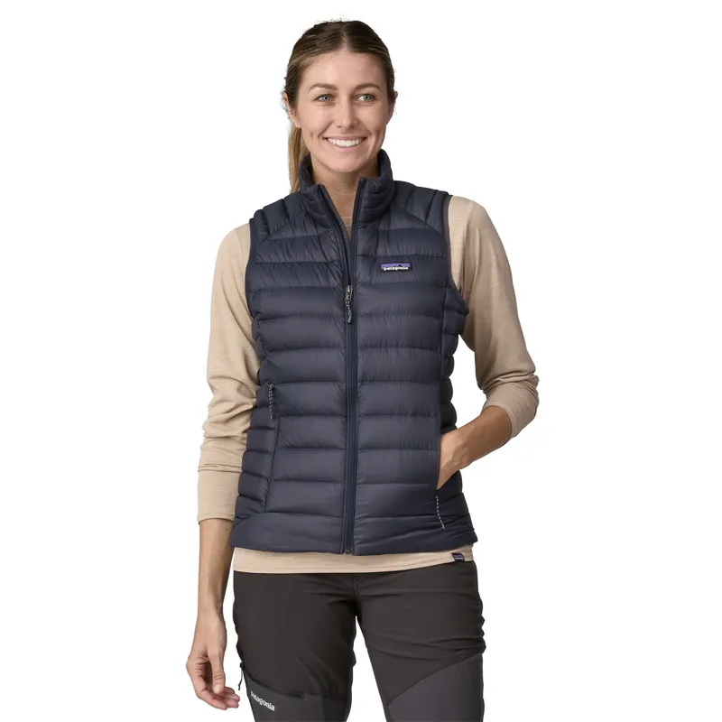 Patagonia Women's Down Sweater Vest in Smolder Blue-1
