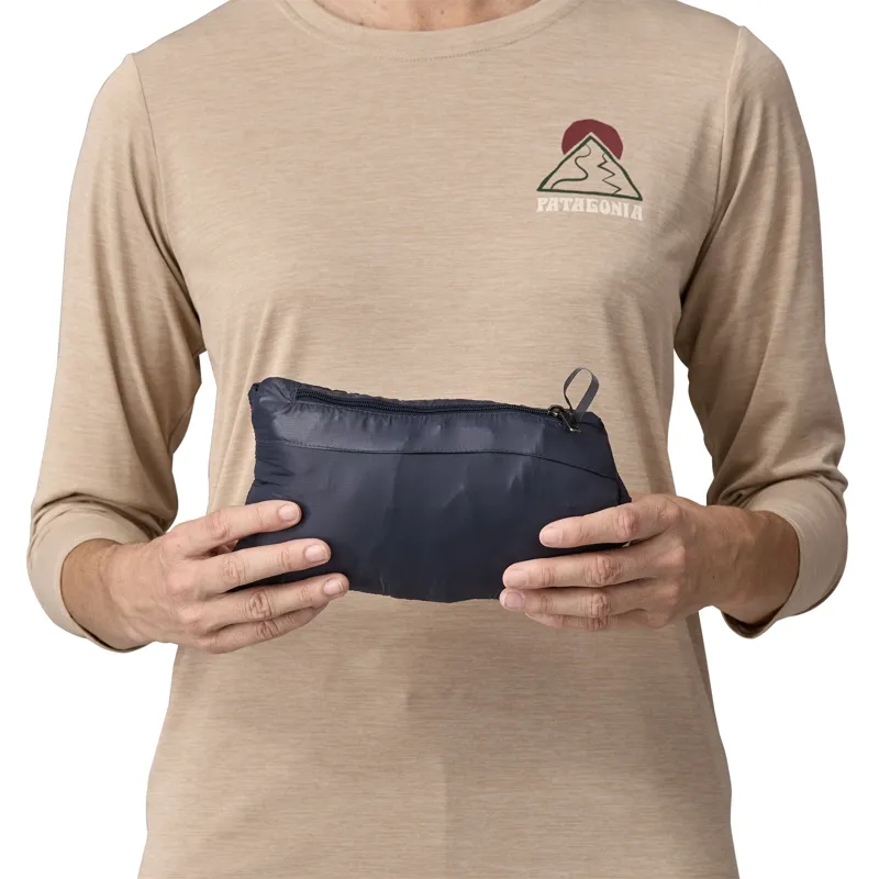 Patagonia Women's Down Sweater Vest in Smolder Blue-5