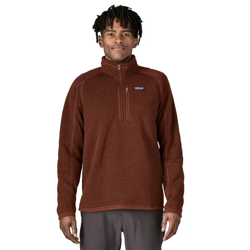Patagonia Better Sweater Men's 1/4-Zip Fleece in Dried Vanilla-1