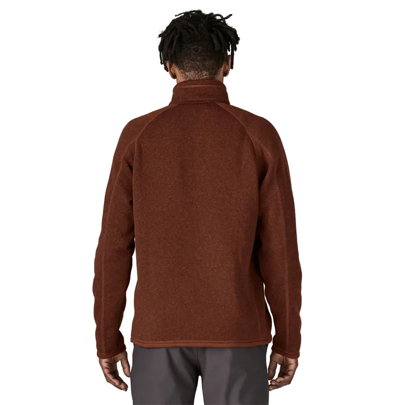 Patagonia Better Sweater Men's 1/4-Zip Fleece in Dried Vanilla-2