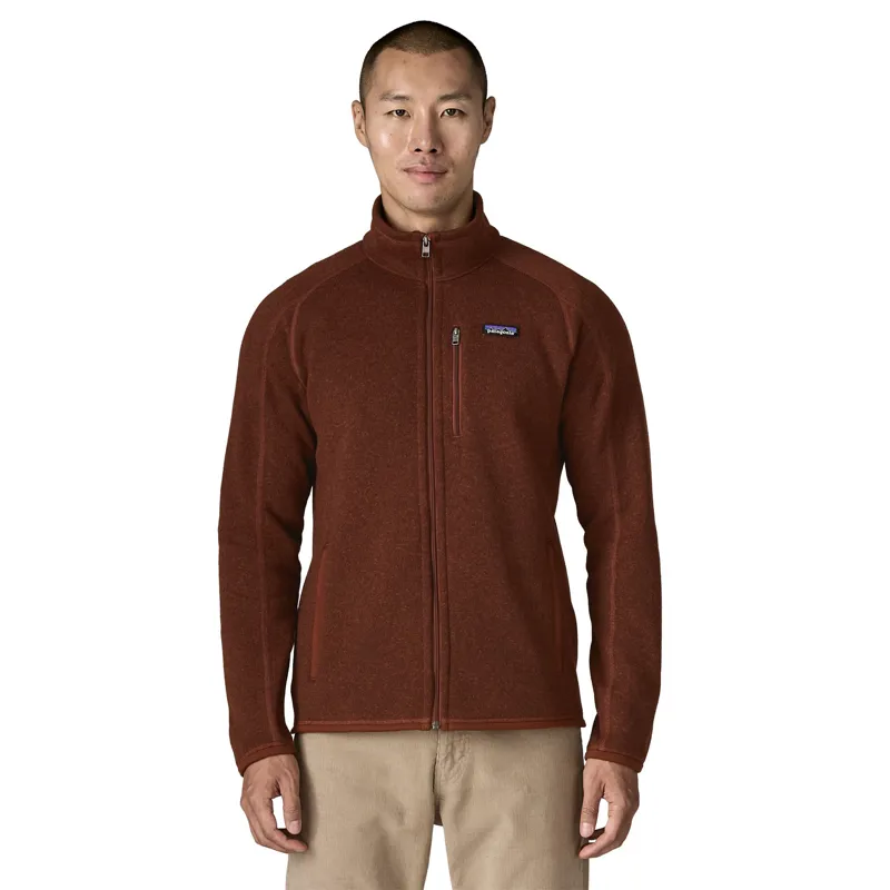 Patagonia Better Sweater Men's Fleece Jacket in Dried Vanilla-2
