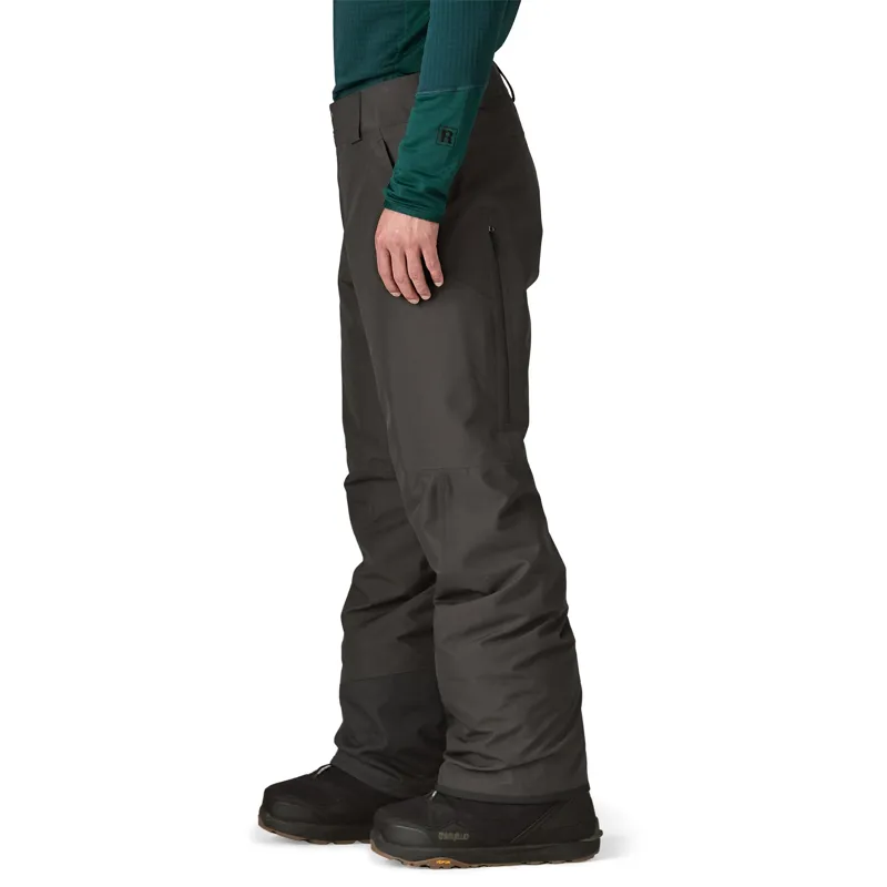 Patagonia Men's Insulated Powder Town Ski Pants - Regular in Black-2