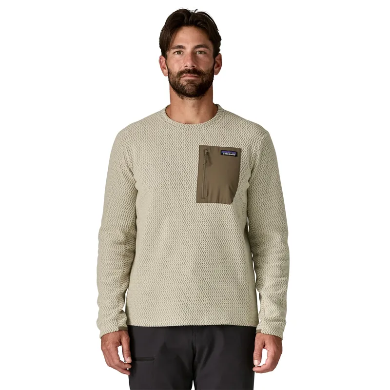 Patagonia R1 Air Men's Fleece Crewneck in Pelican-3