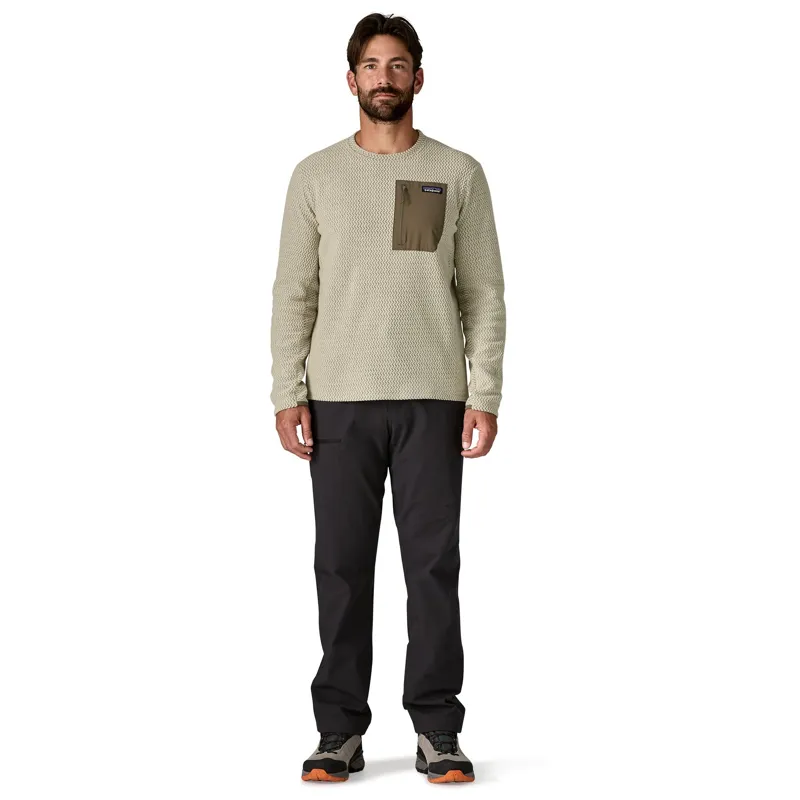 Patagonia R1 Air Men's Fleece Crewneck in Pelican-2