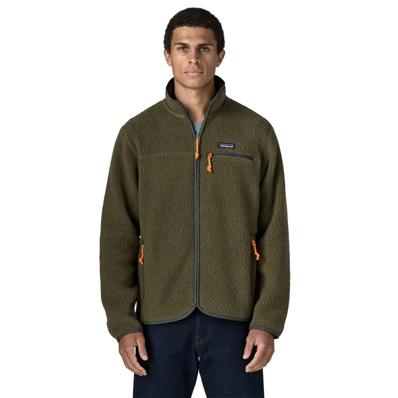 Patagonia Men's Retro Pile Fleece Jacket in Basin Green-1