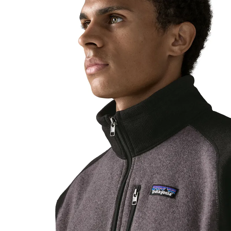 Patagonia Better Sweater Men's 1/4-Zip Fleece in May Grey-2