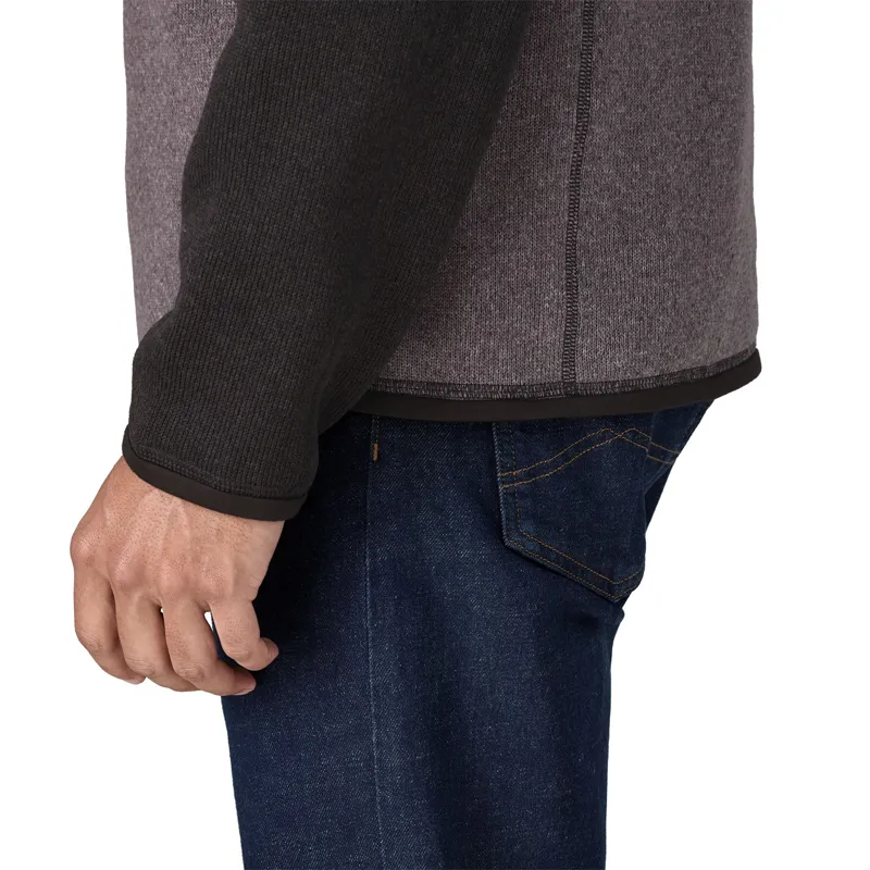 Patagonia Better Sweater Men's 1/4-Zip Fleece in May Grey-4