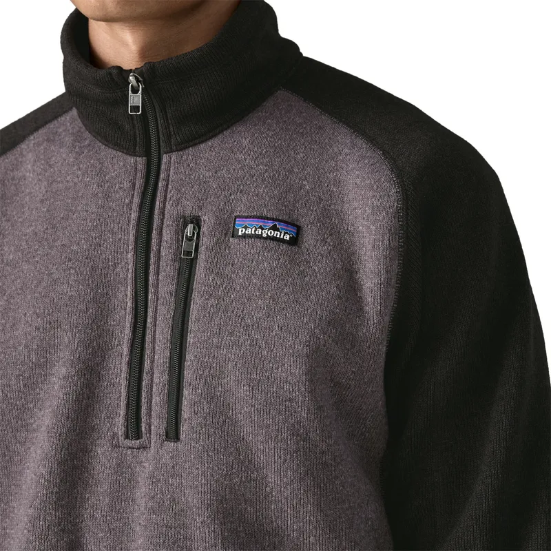 Patagonia Better Sweater Men's 1/4-Zip Fleece in May Grey-5