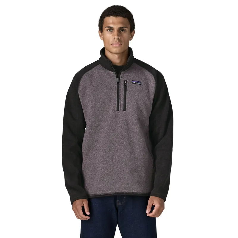 Patagonia Better Sweater Men's 1/4-Zip Fleece in May Grey-1