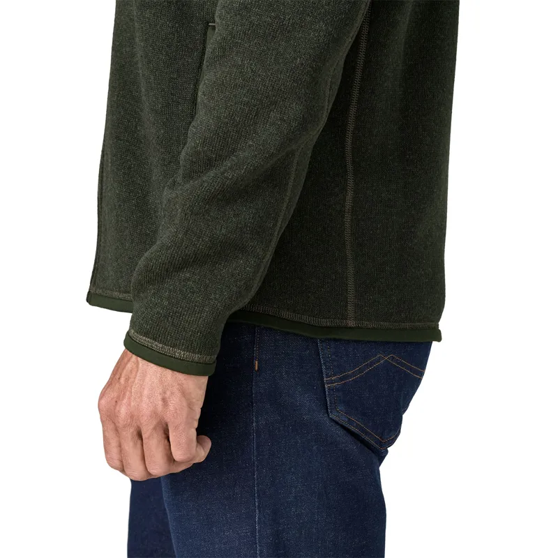 Patagonia Better Sweater Men's Fleece Jacket in Old Growth Green-4