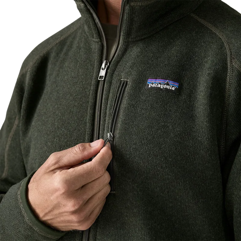Patagonia Better Sweater Men's Fleece Jacket in Old Growth Green-6