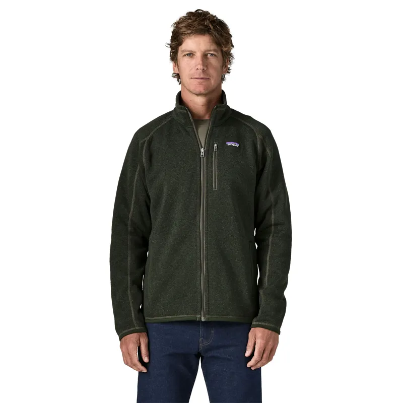 Patagonia Better Sweater Men's Fleece Jacket in Old Growth Green-1