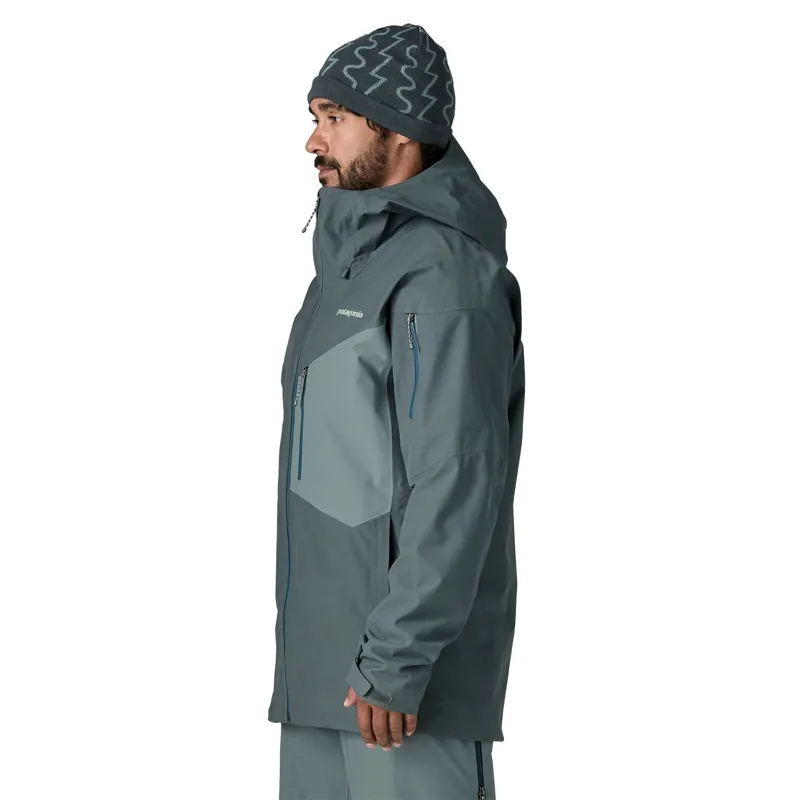 Patagonia Men's Snowdrifter Jacket in Lynx Tan-3