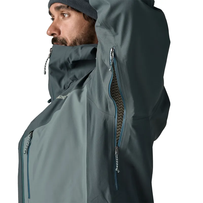Patagonia Men's Snowdrifter Jacket in Lynx Tan-5