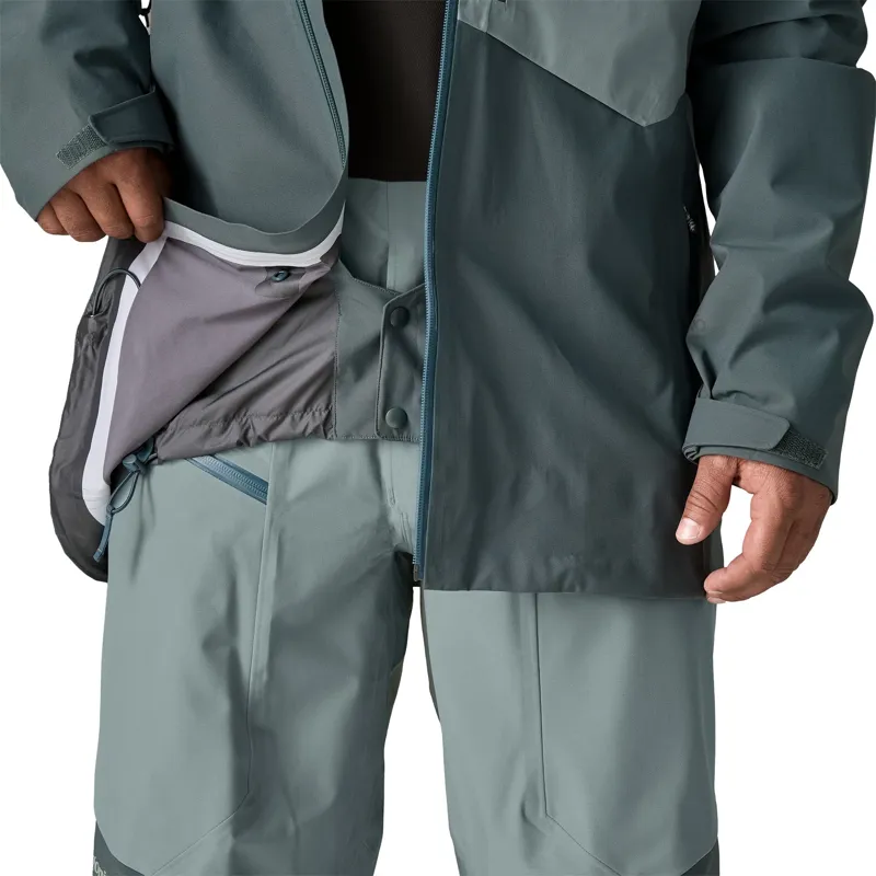 Patagonia Men's Snowdrifter Jacket in Lynx Tan-4