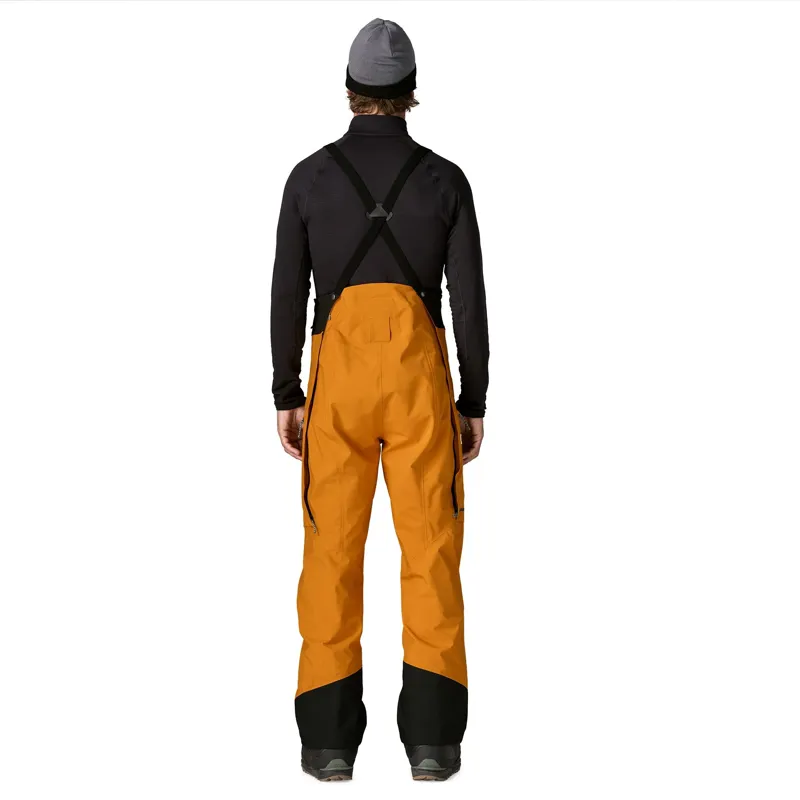 Patagonia Men's PowSlayer Bibs in Autumn Orange-2