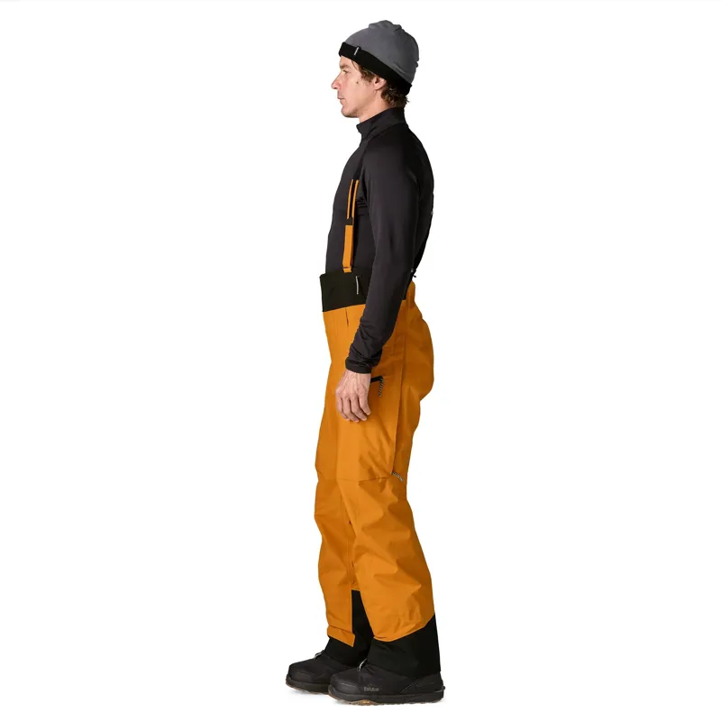 Patagonia Men's PowSlayer Bibs in Autumn Orange-3