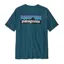 Patagonia P-6 Logo Responsibili-Tee Men's T-Shirt in Glacial Blue