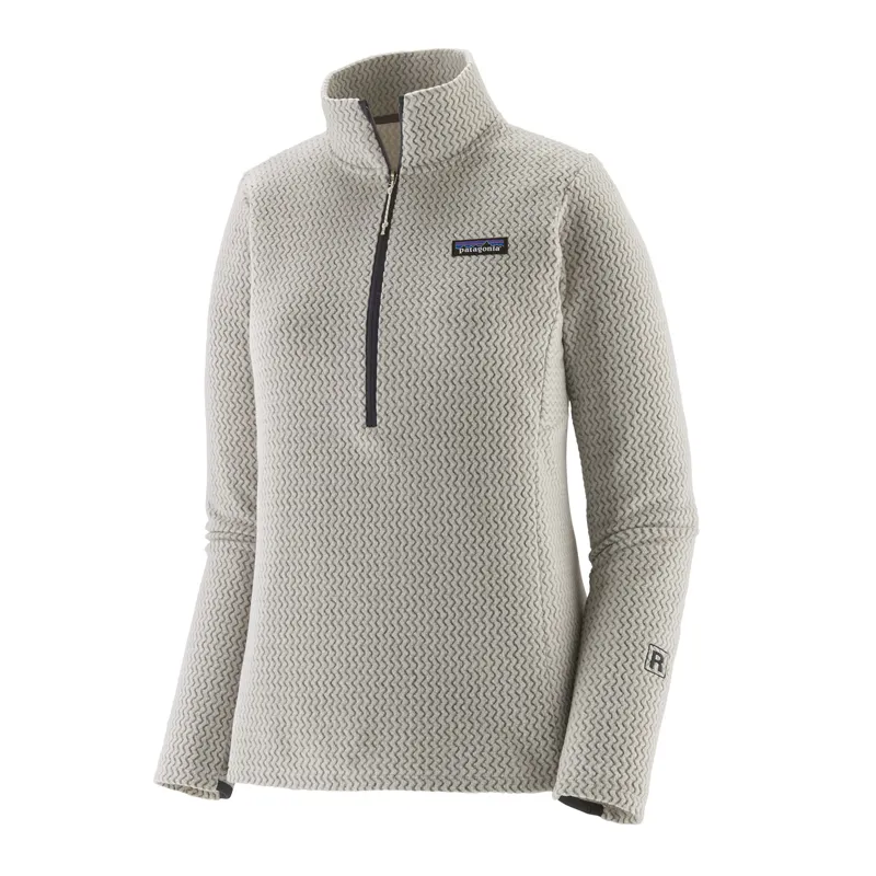 Patagonia R1 Air Zip Neck Womens Fleece in Wool White