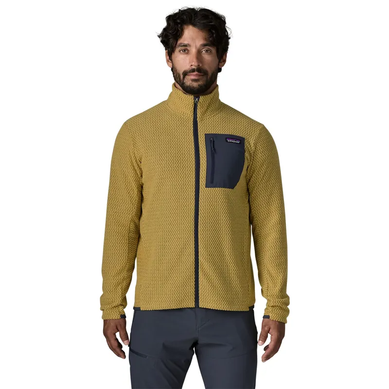 Patagonia R1 Air Men's Fleece Jacket in Lynx Tan-1