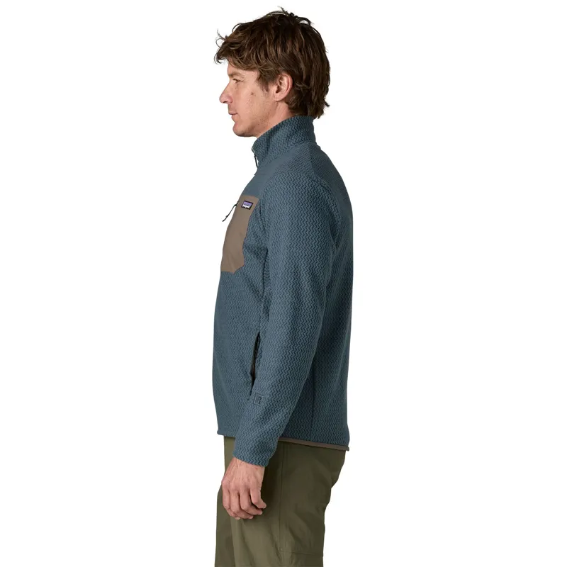 Patagonia R1 Air Men's Fleece Jacket in Summit Blue-3