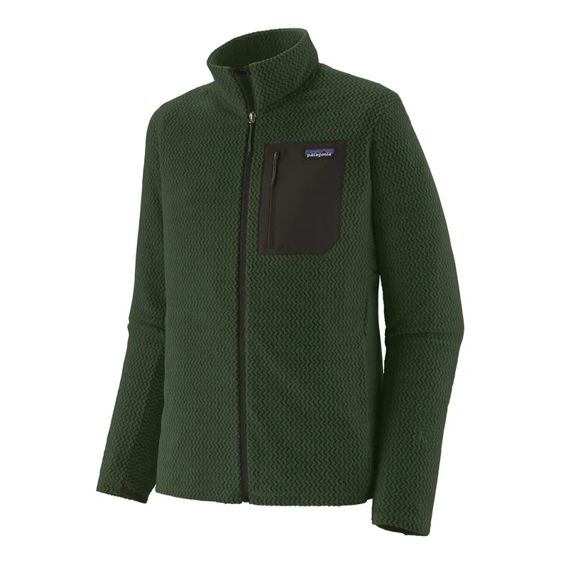 Patagonia R1 Air Men's Fleece Jacket in Treeline Green