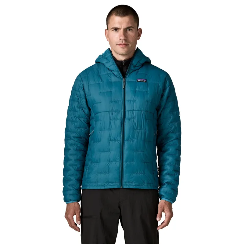 Patagonia Micro Puff Hoody Mens Jacket in Glacial Blue-1
