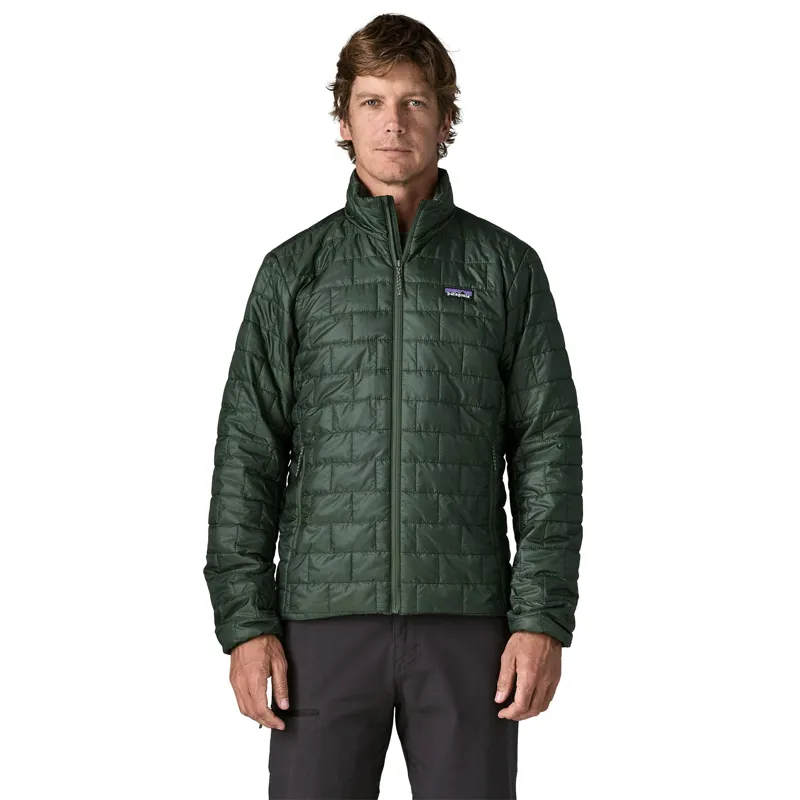 Patagonia Nano Puff Men's Jacket in Treeline Green-1