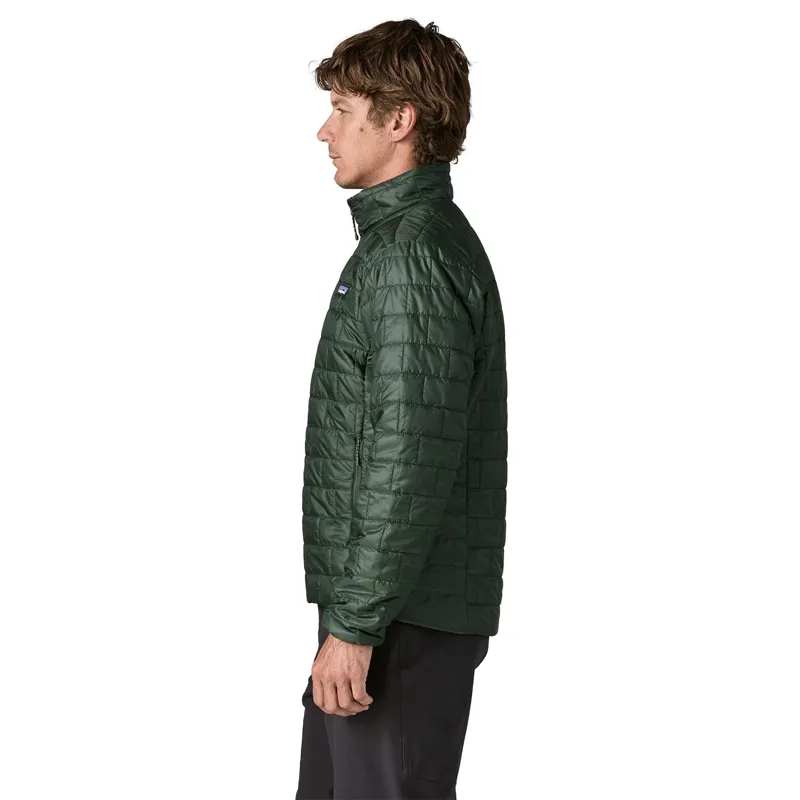 Patagonia Nano Puff Men's Jacket in Treeline Green-2